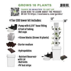Genérico Hydroponics - Complete Set for Home Gardening - Hydroponic ...